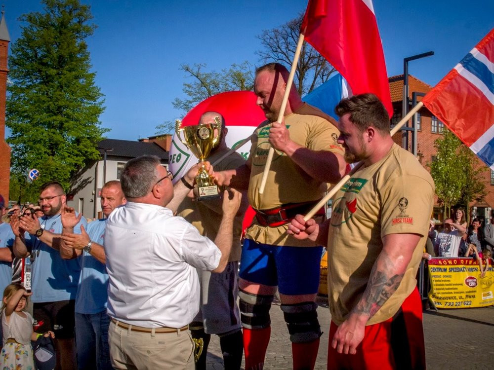 Maciej Hirsz zwycięzcą Europa Strongman Cup w Kartuzach