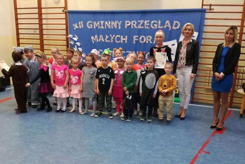 Żukowo. Najmłodsi aktorzy uczestniczyli w Gminnym Przeglądzie Małych Form Scenicznych