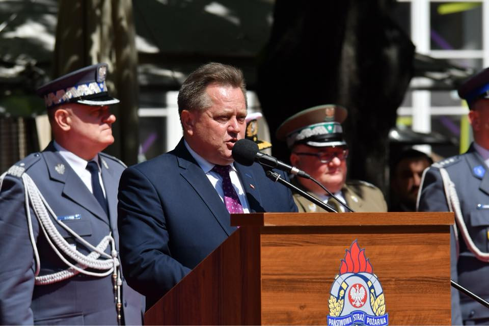 Wojewódzkie obchody Dnia Strażaka w Gdańsku. Druhowie z pow. kartuskiego odznaczeni