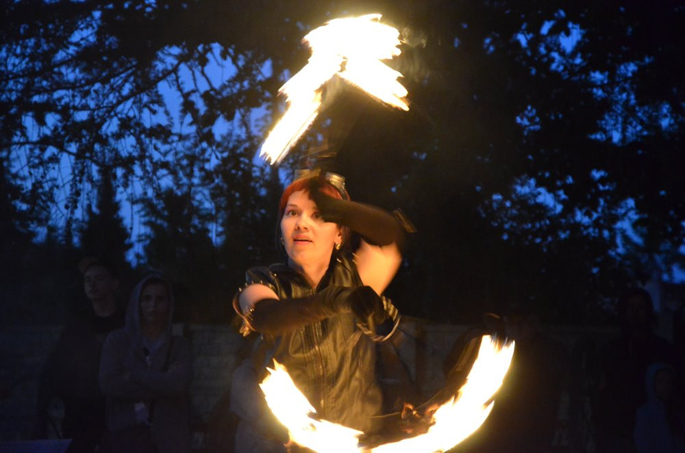 Ogień, światło i woda - widowiskowo w kartuskim Muzeum Kaszubskim