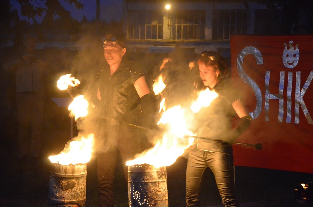 Ogień, światło i woda - widowiskowo w kartuskim Muzeum Kaszubskim