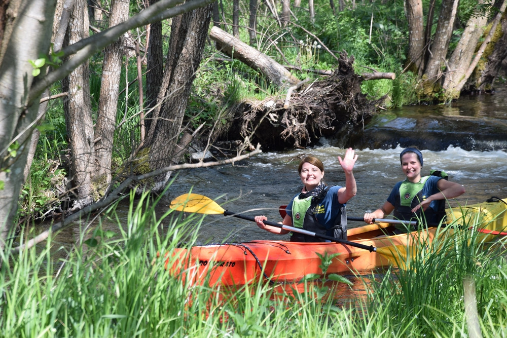 Hydroaktywni 2018 za nami! Pokonaliśmy 13 kilometrów jeziorami i rzeką z Gowidlina do Sulęczyna