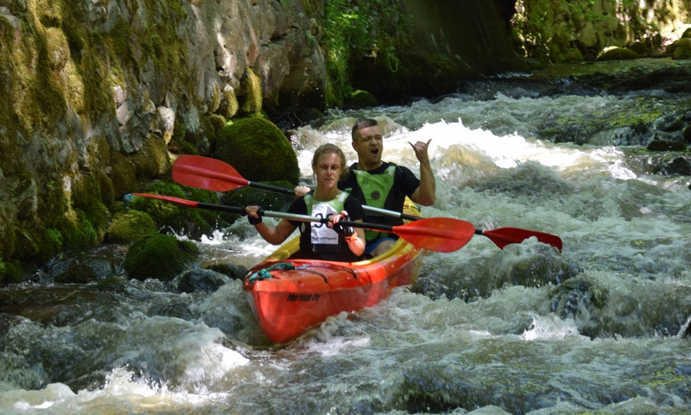 Hydroaktywni 2018 za nami! Pokonaliśmy 13 kilometrów jeziorami i rzeką z Gowidlina do Sulęczyna