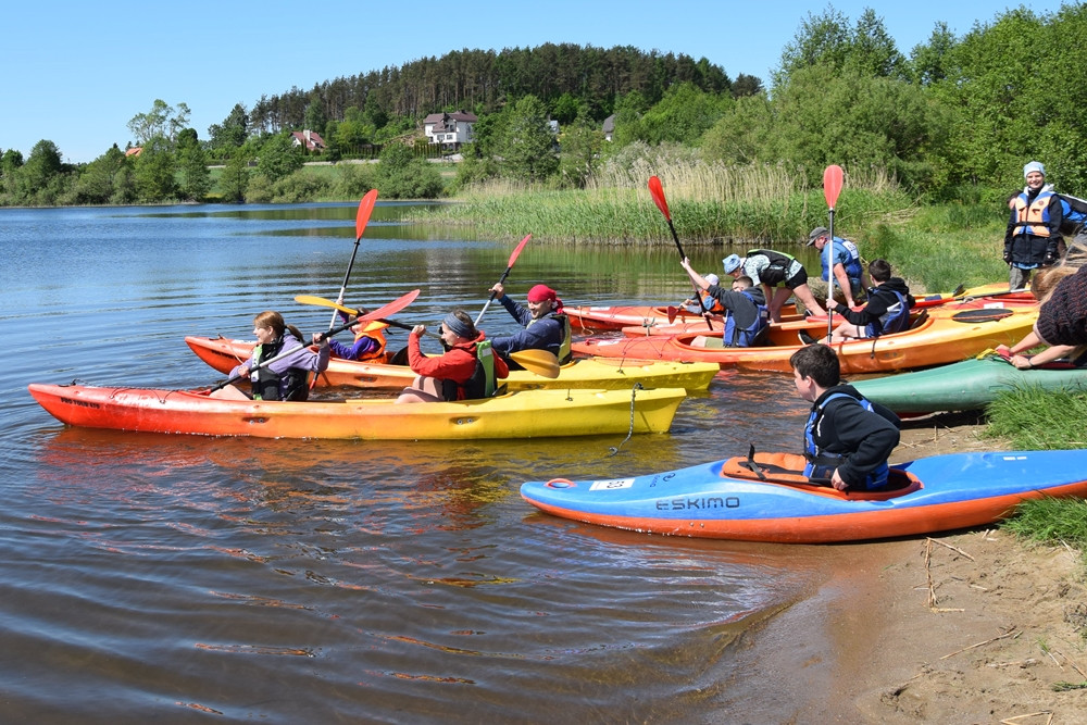 Hydroaktywni 2018 za nami! Pokonaliśmy 13 kilometrów jeziorami i rzeką z Gowidlina do Sulęczyna