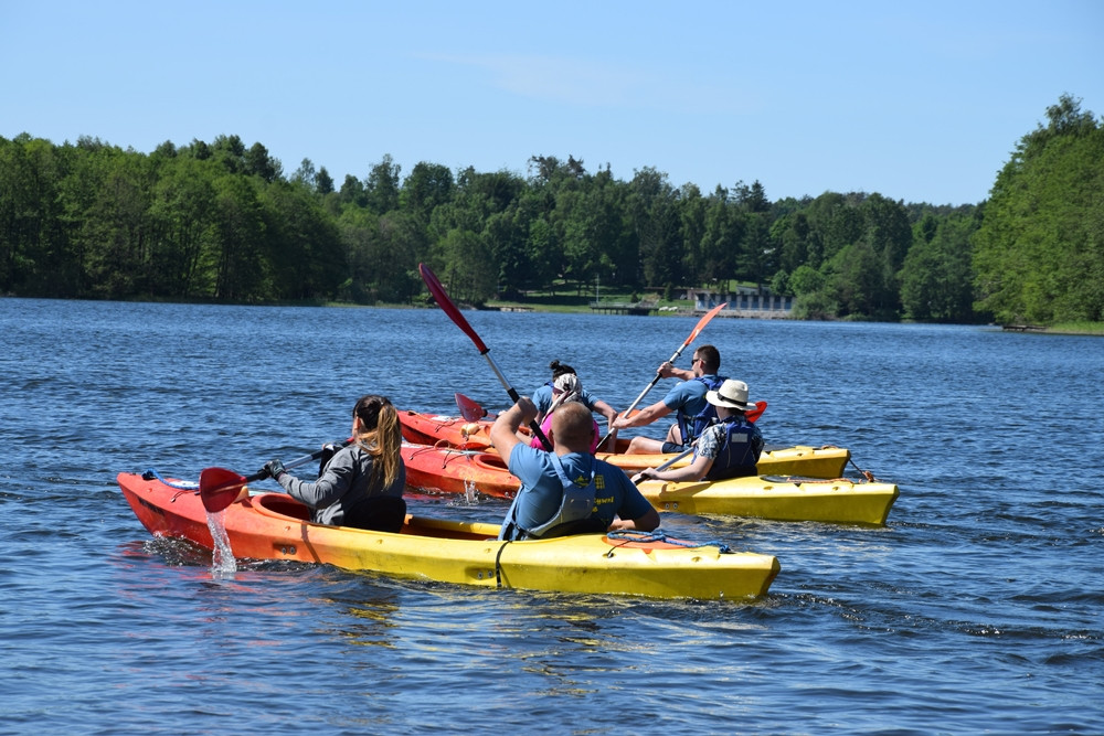 Hydroaktywni 2018 za nami! Pokonaliśmy 13 kilometrów jeziorami i rzeką z Gowidlina do Sulęczyna