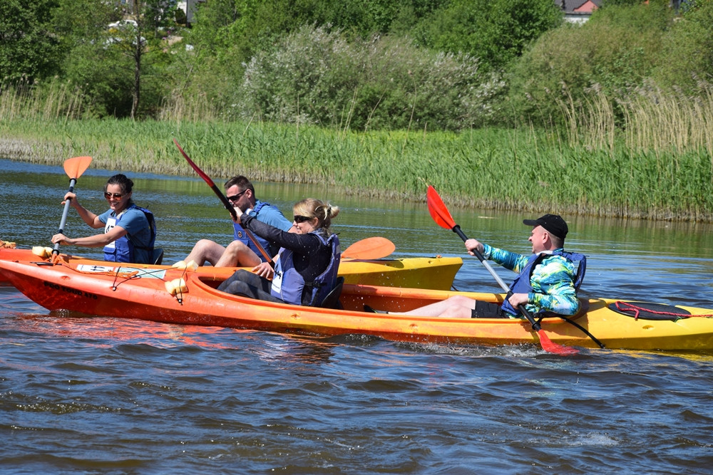 Hydroaktywni 2018 za nami! Pokonaliśmy 13 kilometrów jeziorami i rzeką z Gowidlina do Sulęczyna
