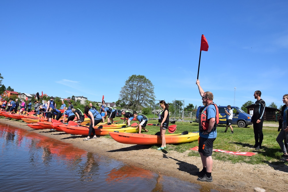 Hydroaktywni 2018 za nami! Pokonaliśmy 13 kilometrów jeziorami i rzeką z Gowidlina do Sulęczyna