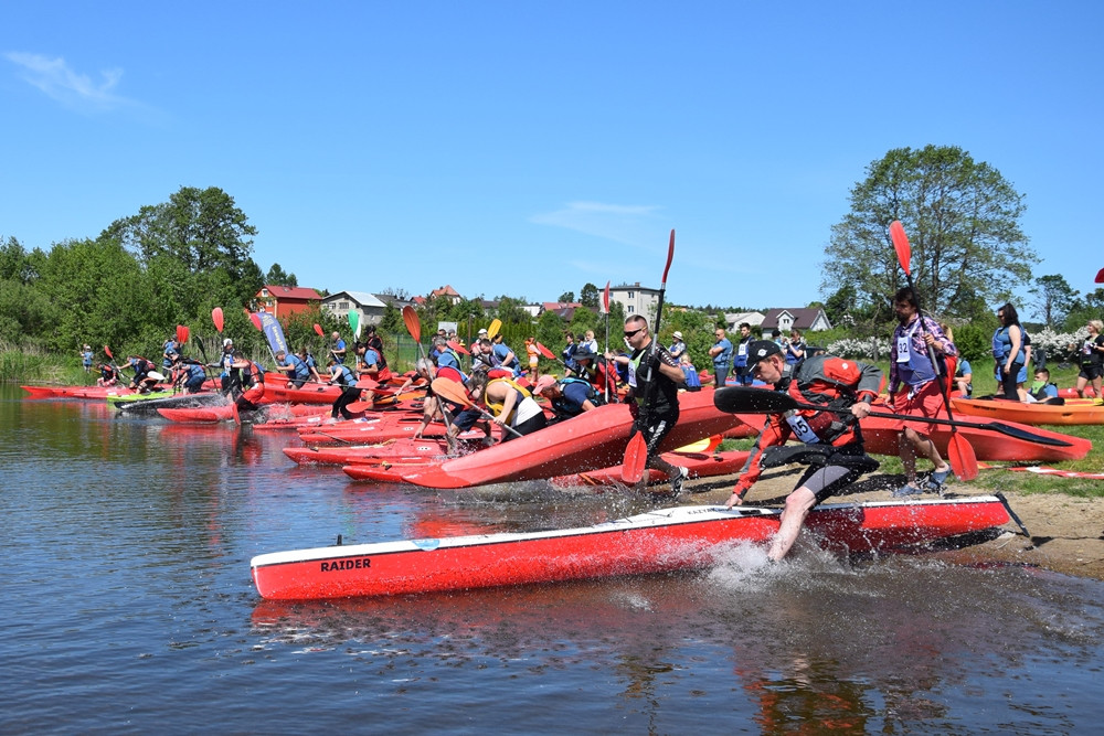 Hydroaktywni 2018 za nami! Pokonaliśmy 13 kilometrów jeziorami i rzeką z Gowidlina do Sulęczyna