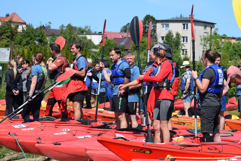 Hydroaktywni 2018 za nami! Pokonaliśmy 13 kilometrów jeziorami i rzeką z Gowidlina do Sulęczyna
