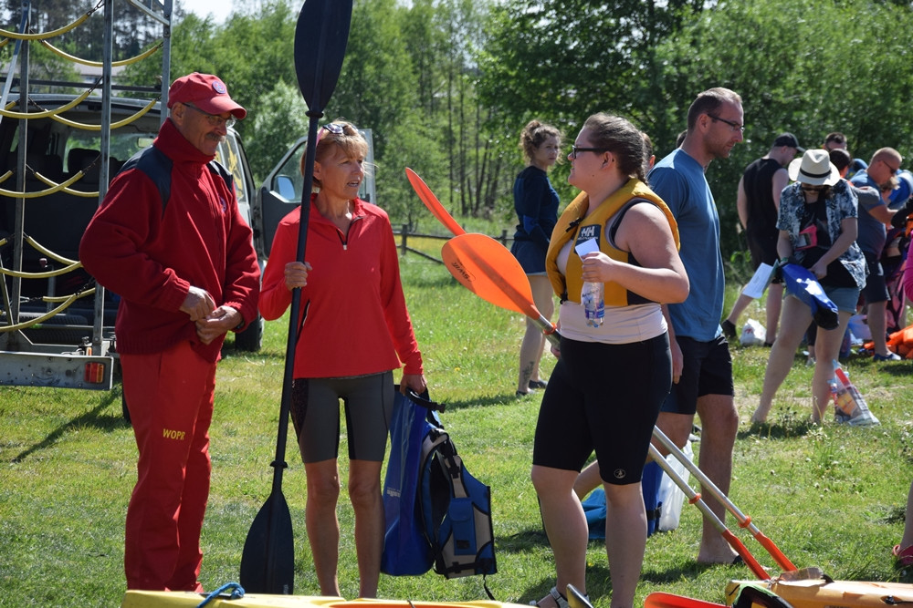 Hydroaktywni 2018 za nami! Pokonaliśmy 13 kilometrów jeziorami i rzeką z Gowidlina do Sulęczyna