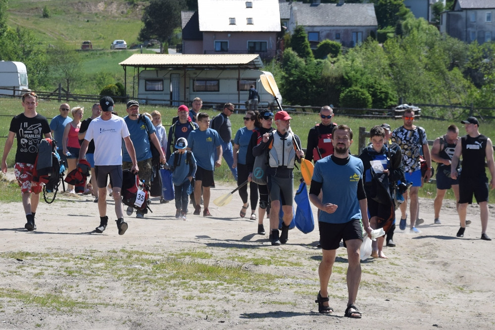 Hydroaktywni 2018 za nami! Pokonaliśmy 13 kilometrów jeziorami i rzeką z Gowidlina do Sulęczyna