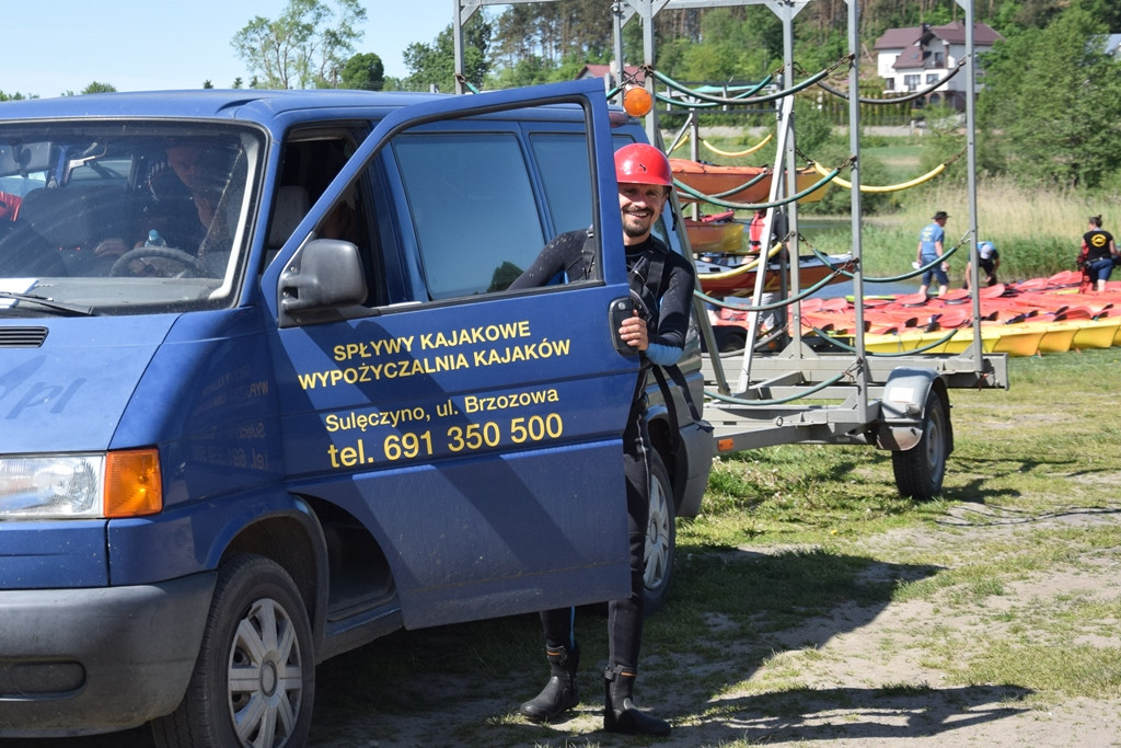 Hydroaktywni 2018 za nami! Pokonaliśmy 13 kilometrów jeziorami i rzeką z Gowidlina do Sulęczyna