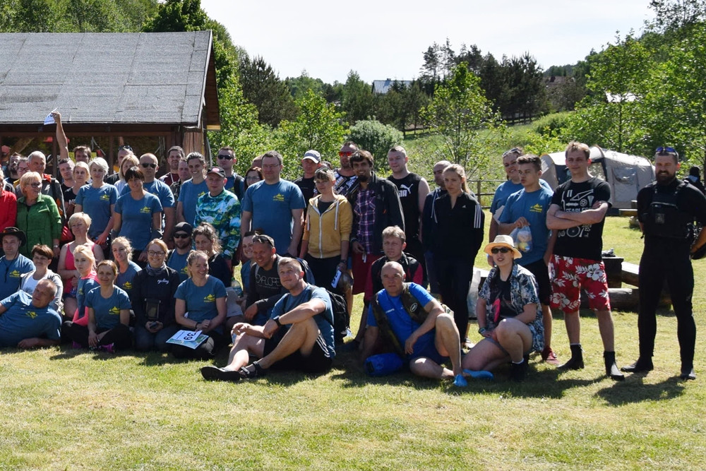 Hydroaktywni 2018 za nami! Pokonaliśmy 13 kilometrów jeziorami i rzeką z Gowidlina do Sulęczyna