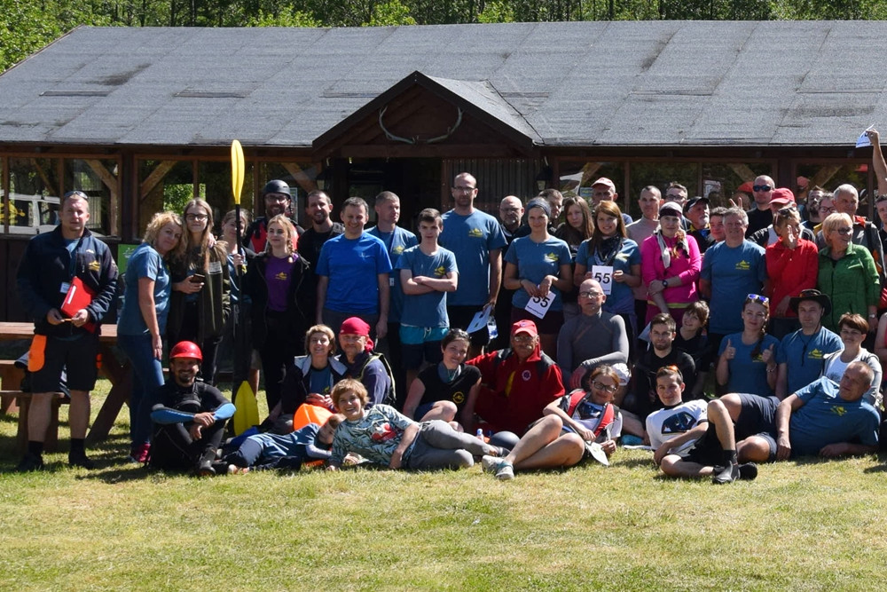 Hydroaktywni 2018 za nami! Pokonaliśmy 13 kilometrów jeziorami i rzeką z Gowidlina do Sulęczyna