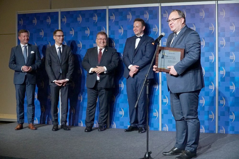 Gmina Stężyca z prestiżową nagrodą za inwestycje komunalne