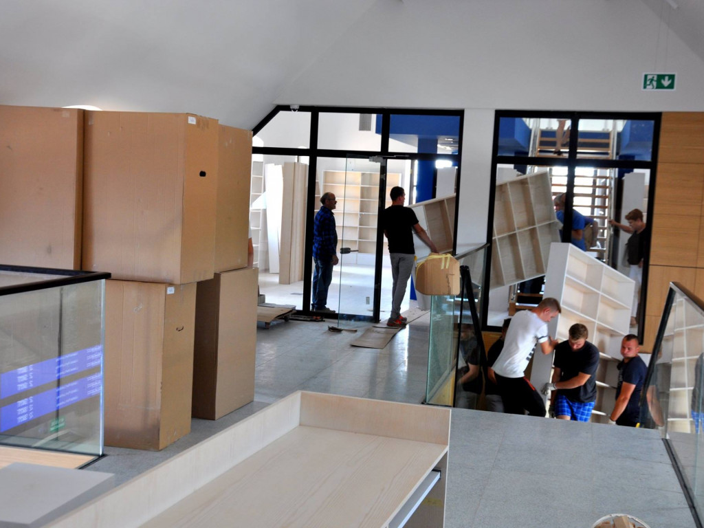 Kartuski dworzec otwarty będzie 26 czerwca. Trwają przenosiny biblioteki