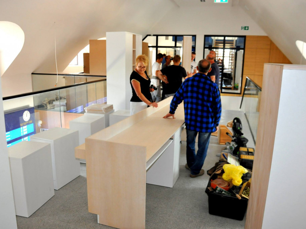 Kartuski dworzec otwarty będzie 26 czerwca. Trwają przenosiny biblioteki