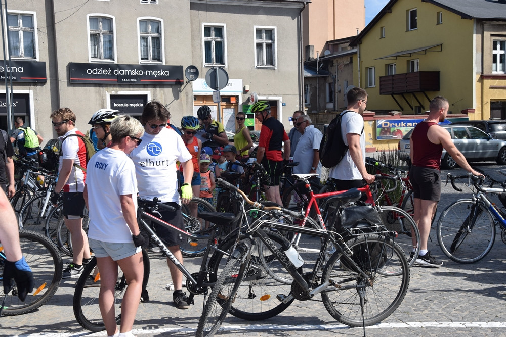 Miłośnicy dwóch kółek z Kartuz dołączyli do Wielkiego Przejazdu Rowerowego