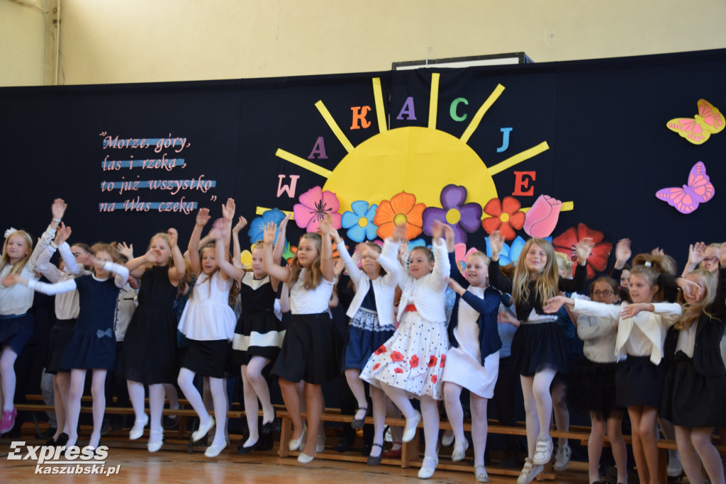 Zakończenie roku w SP nr 2 w Kartuzach