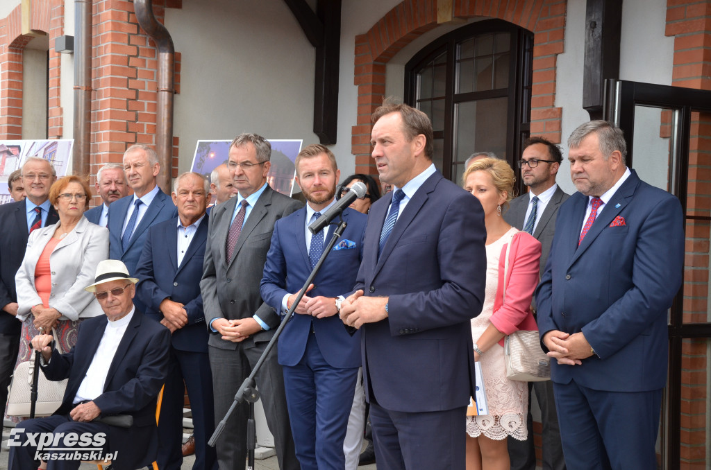 Otwarcie dworca w Kartuzach