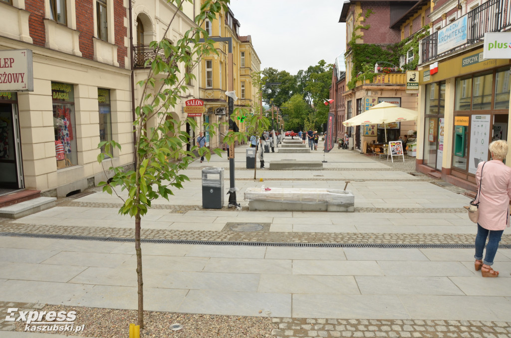 Kartuski deptak prawie na ukończeniu