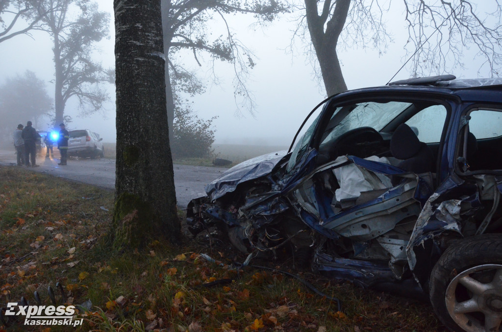 Wypadek w Kawelkach, k. Gowidlina