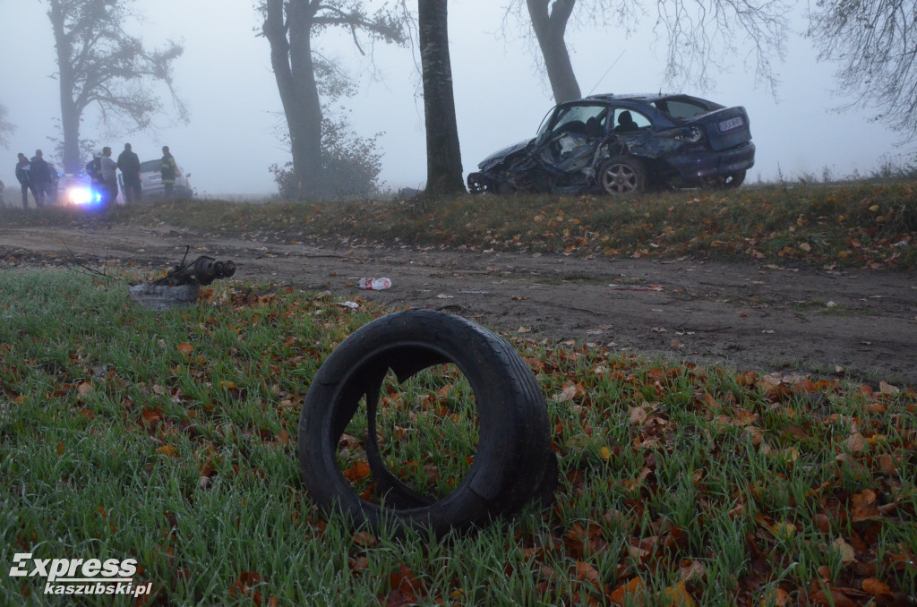 Wypadek w Kawelkach, k. Gowidlina