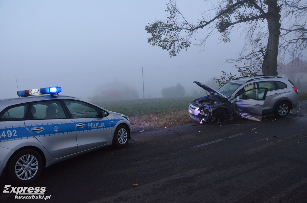 Wypadek w Kawelkach, k. Gowidlina