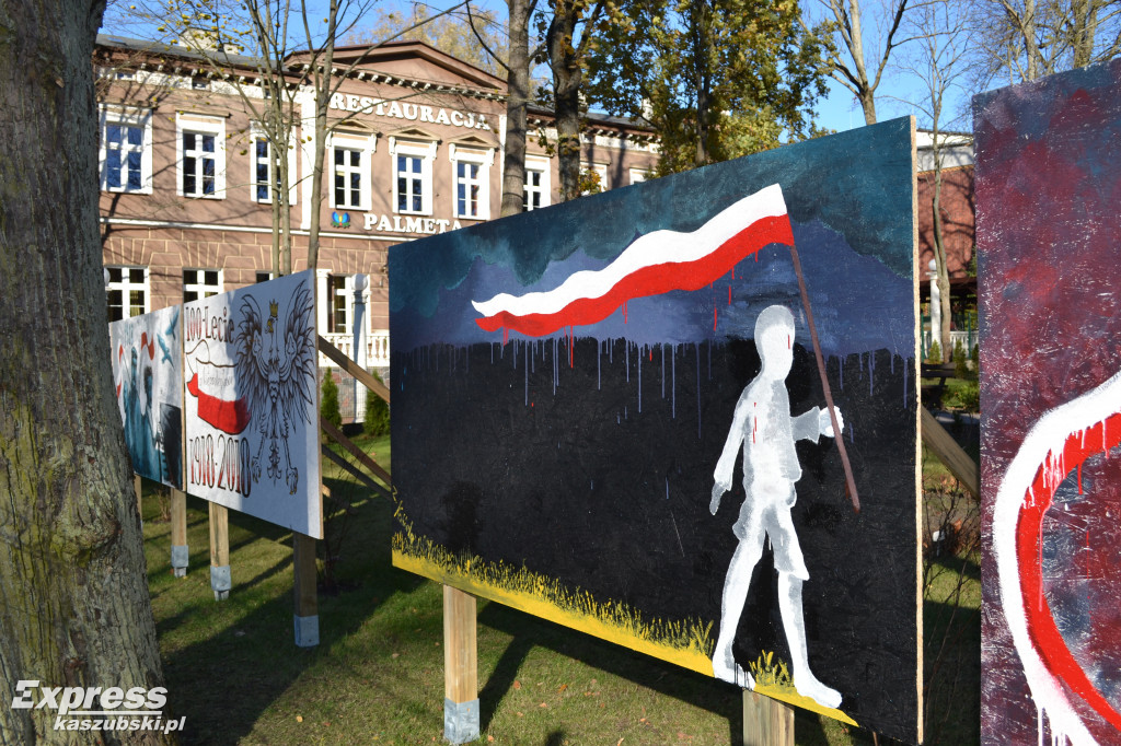 Murale uczniów I LO