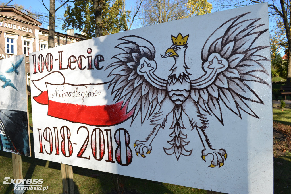 Murale uczniów I LO