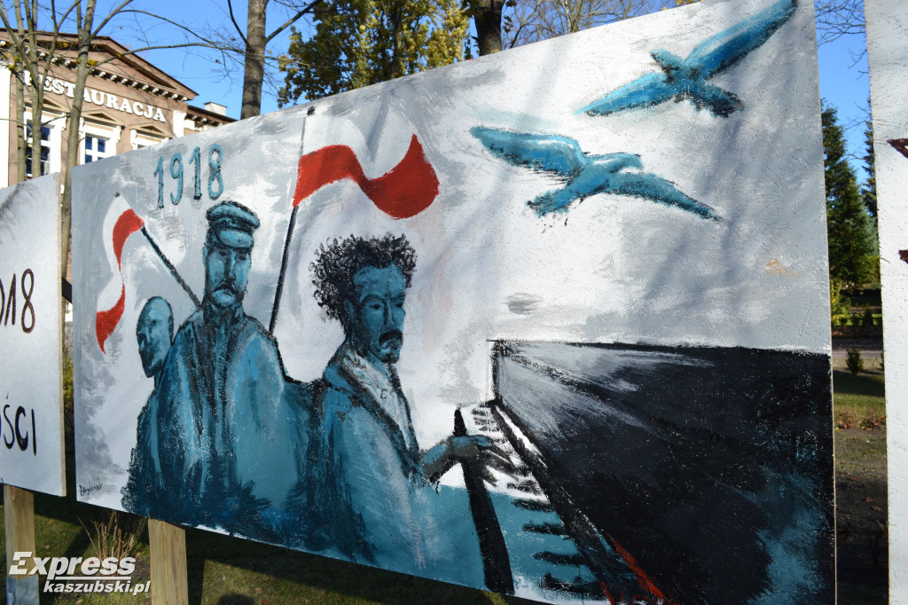 Murale uczniów I LO