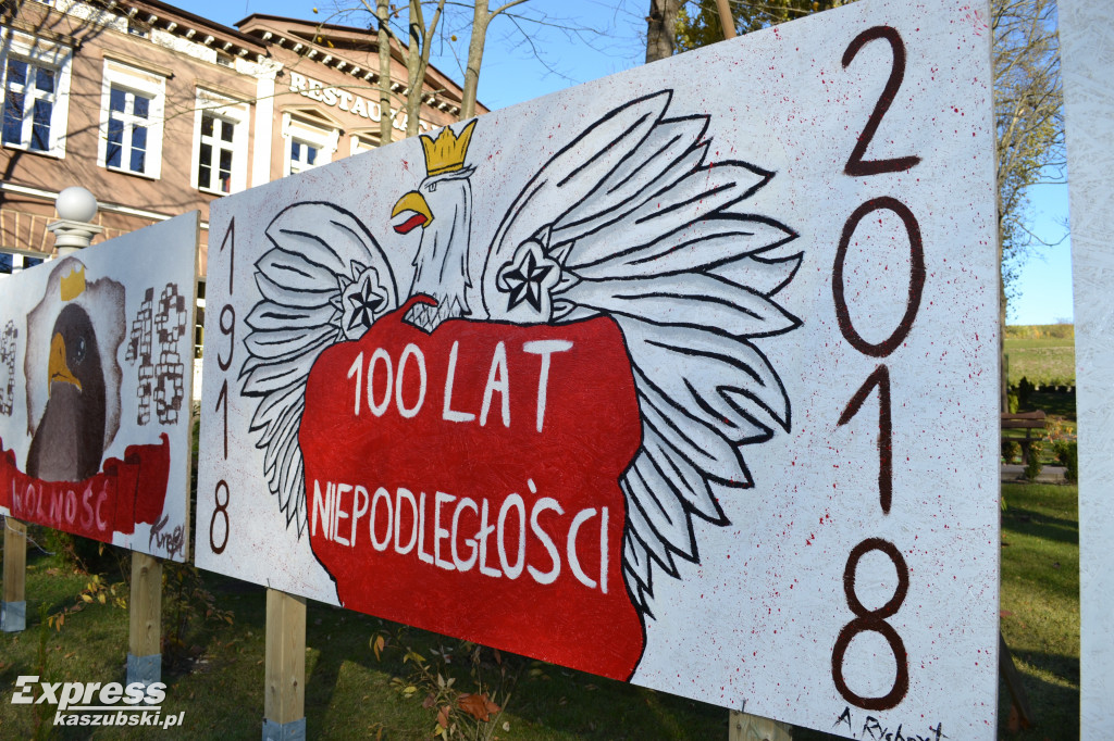 Murale uczniów I LO