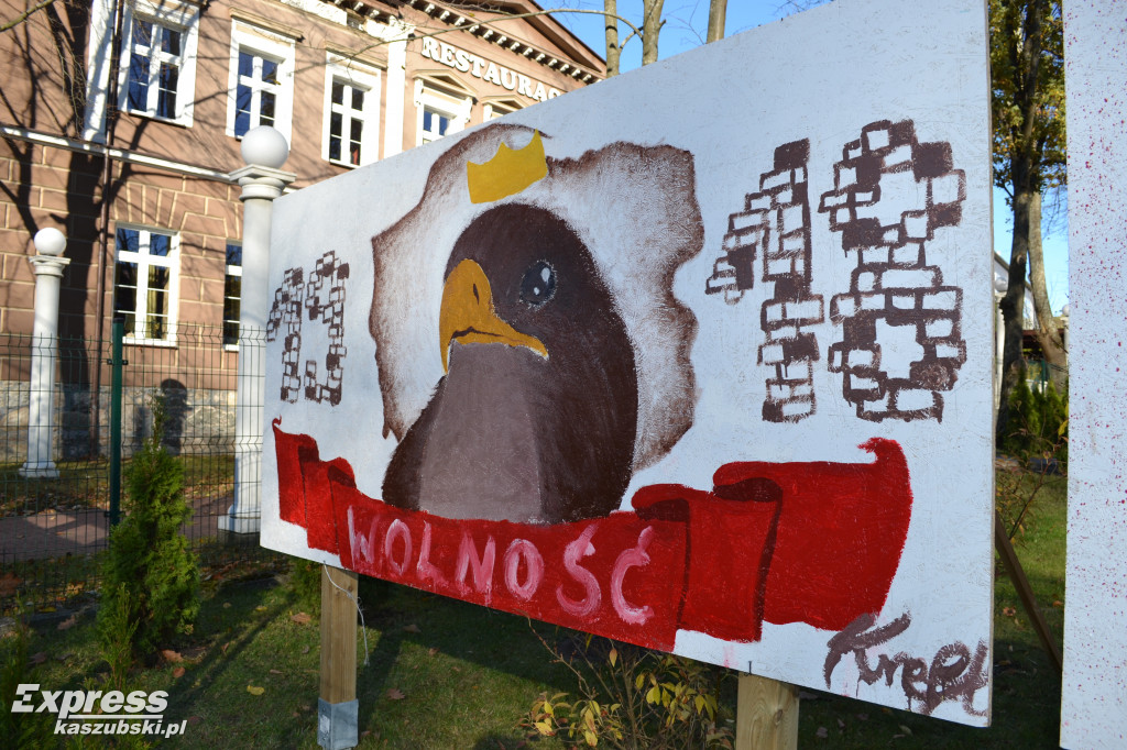 Murale uczniów I LO
