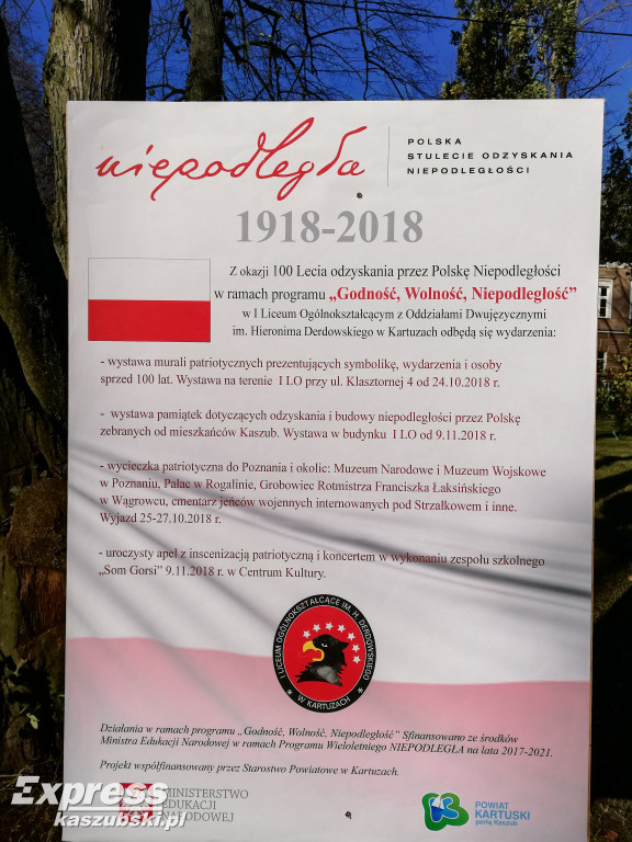 Murale uczniów I LO