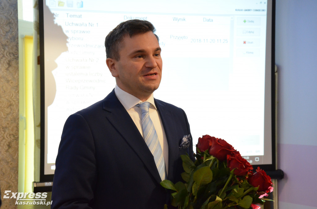 Inauguracyjna sesja Rady Gminy Chmielno