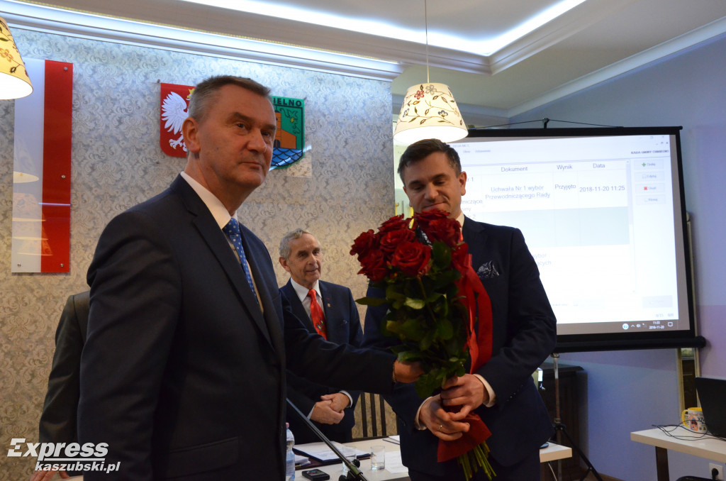 Inauguracyjna sesja Rady Gminy Chmielno