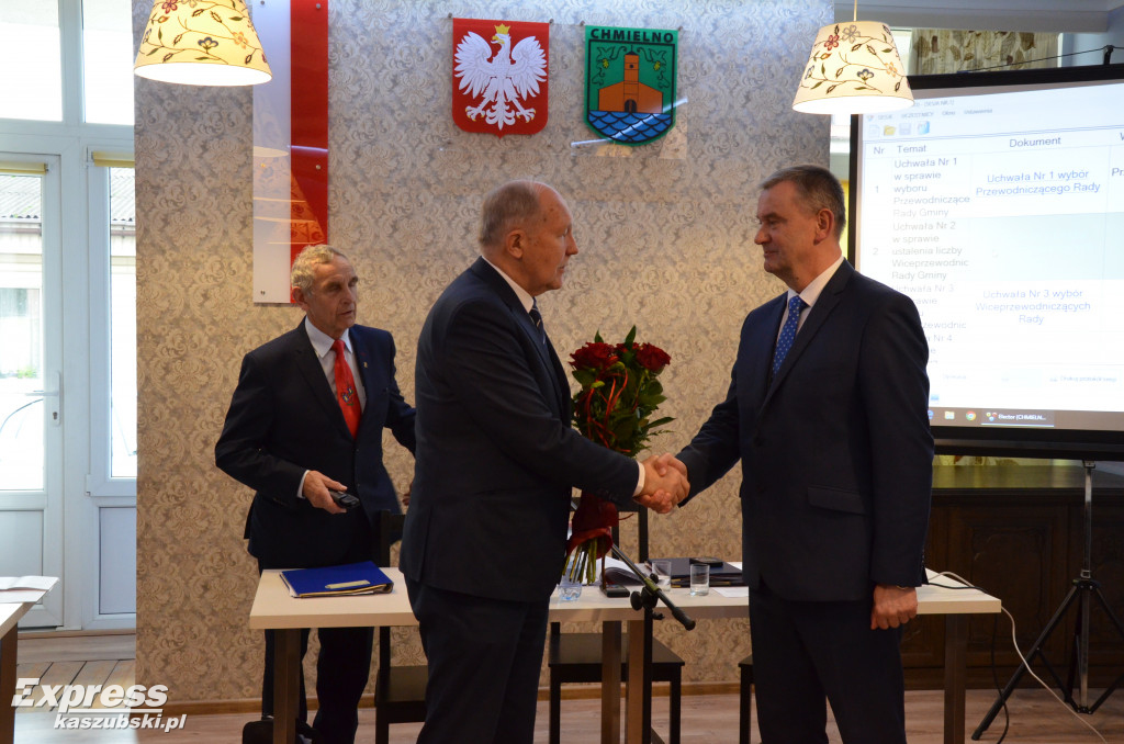 Inauguracyjna sesja Rady Gminy Chmielno