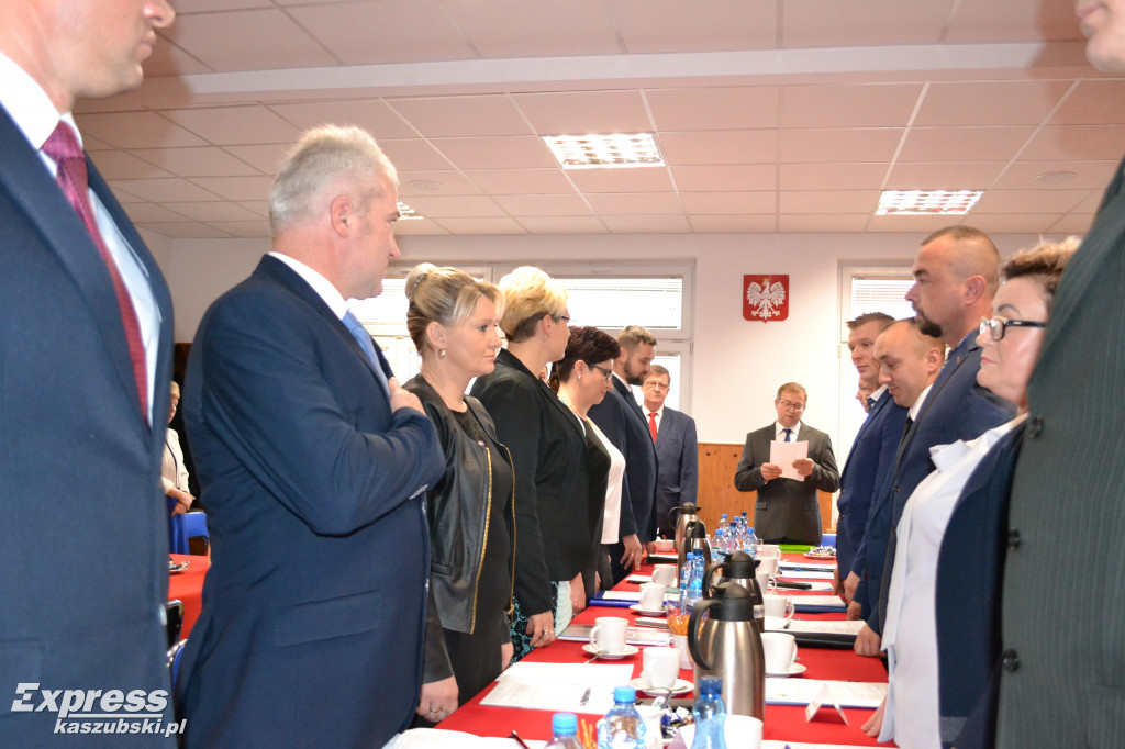 Pierwsza sesja Rady Gminy Sulęczyno
