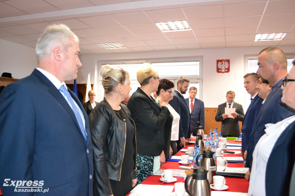 Pierwsza sesja Rady Gminy Sulęczyno