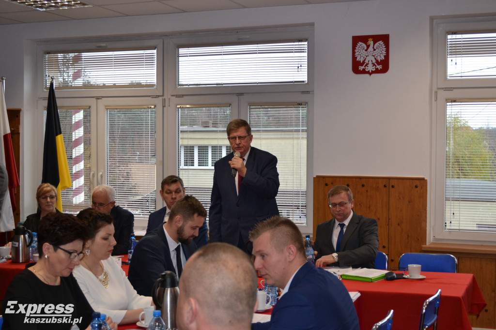 Pierwsza sesja Rady Gminy Sulęczyno