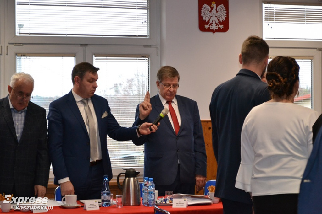 Pierwsza sesja Rady Gminy Sulęczyno