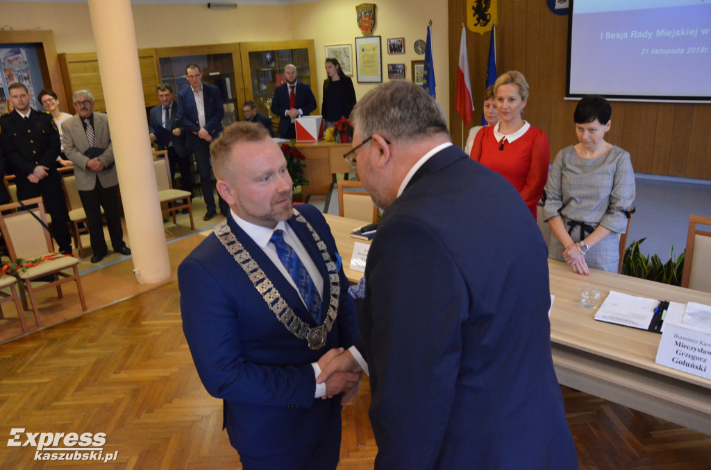 Kartuzy. Pierwsza sesja Rady Miejskiej