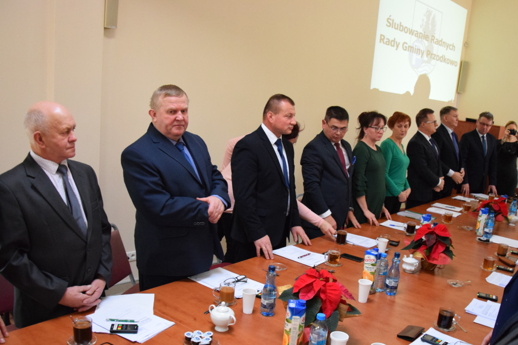 Pierwsza Sesja Rady Gminy Przodkowo