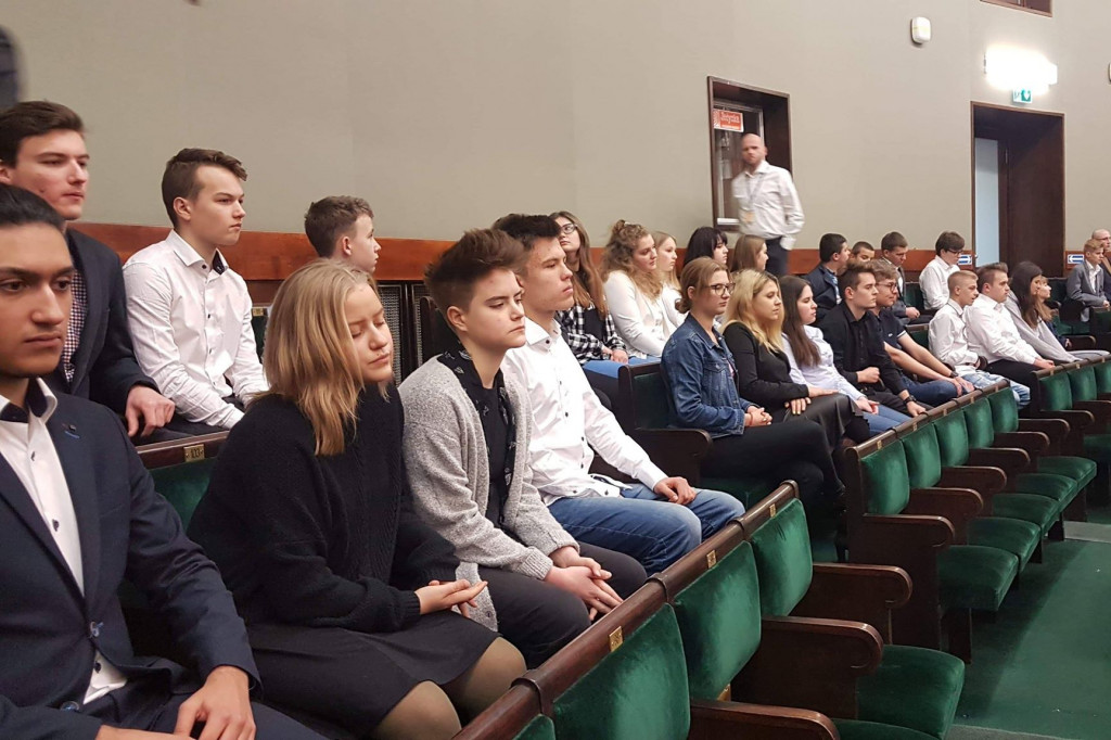Młodzież w Sejmie