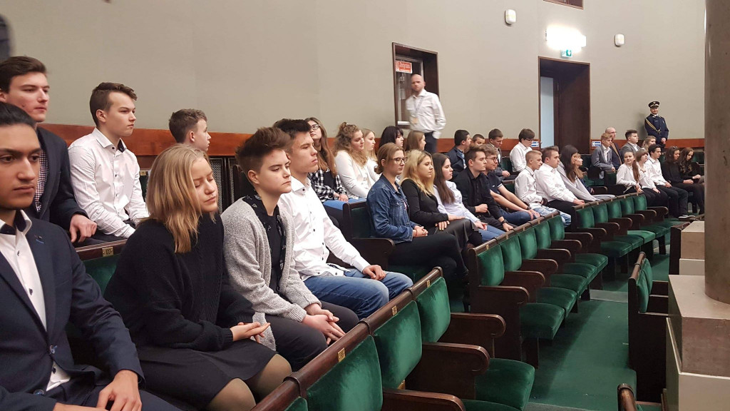 Młodzież w Sejmie