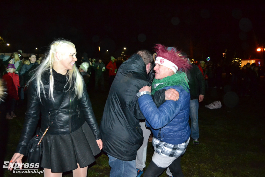 Sylwestrowa zabawa w Parku Solidarności