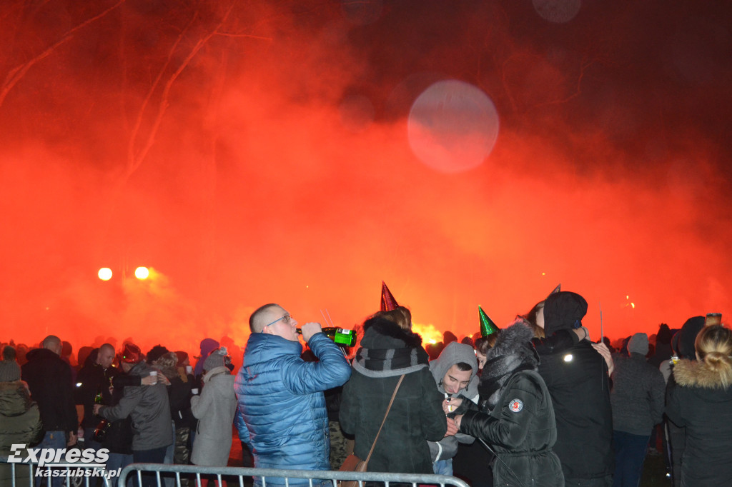 Sylwestrowa zabawa w Parku Solidarności