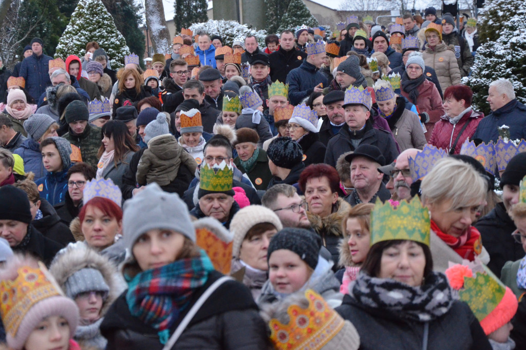 Sierakowice. Orszak Trzech Króli