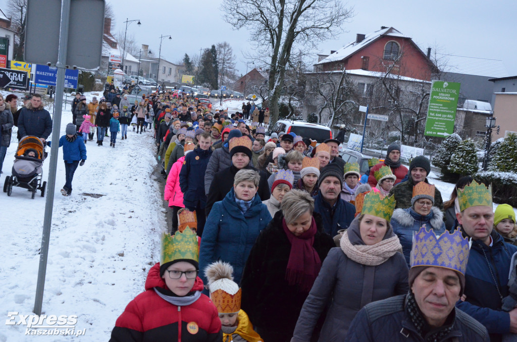 Sierakowice. Orszak Trzech Króli