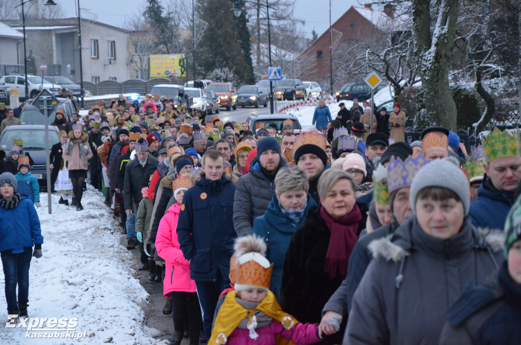 Sierakowice. Orszak Trzech Króli